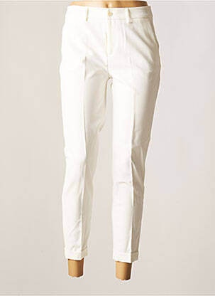 Pantalon droit blanc LUI JO pour femme