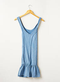 Robe mi-longue sans manche sans manche bleu MAYORAL fille