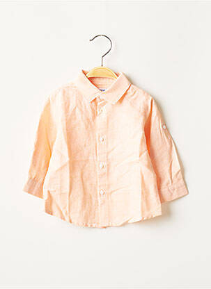 Chemise manches longues manches longues orange MAYORAL garçon