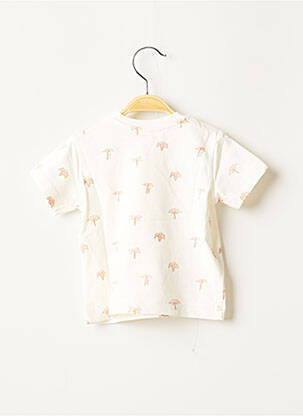 T-shirt tissage jersey manches courtes beige MAYORAL garçon