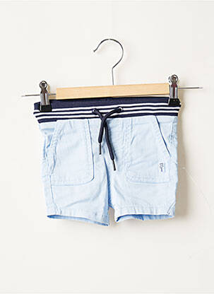 Short tissage popeline taille élastique bleu MAYORAL garcon