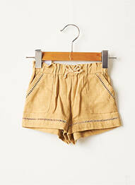 Short poches taille élastique beige MAYORAL fille