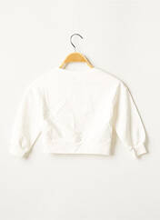 Sweat-shirt blanc MAYORAL pour fille seconde vue