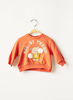 Sweat-shirt orange MAYORAL pour fille