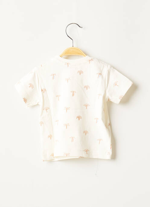 T-shirt tissage jersey manches courtes beige MAYORAL garcon