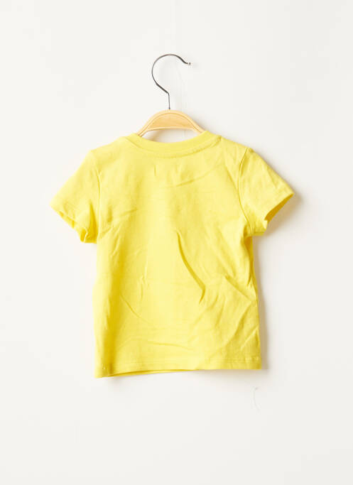 T-shirt tissage jersey manches courtes jaune CATIMINI garcon