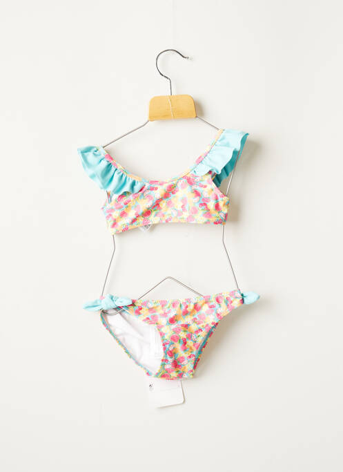 Maillot de bain 2 pièces imprimé fantaisie bleu MAYORAL fille