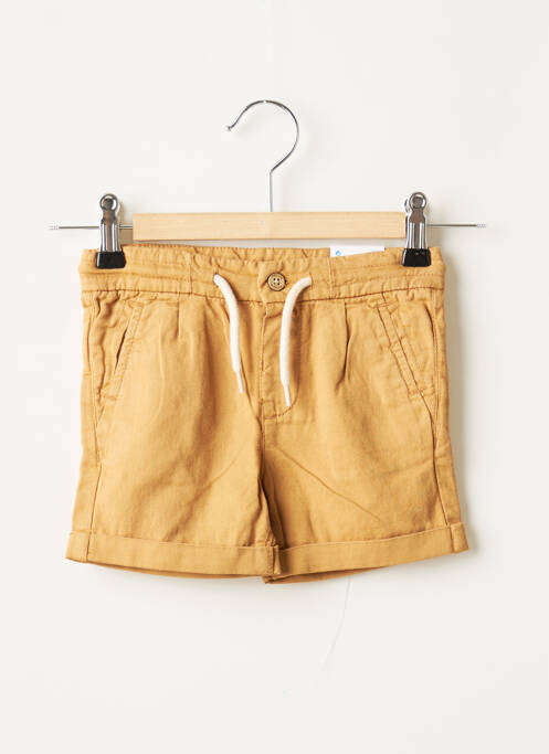 Short poches taille ajustable beige MAYORAL garcon