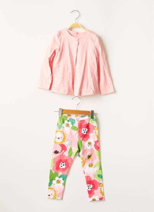 Ensemble pantalon rose MAYORAL pour fille
