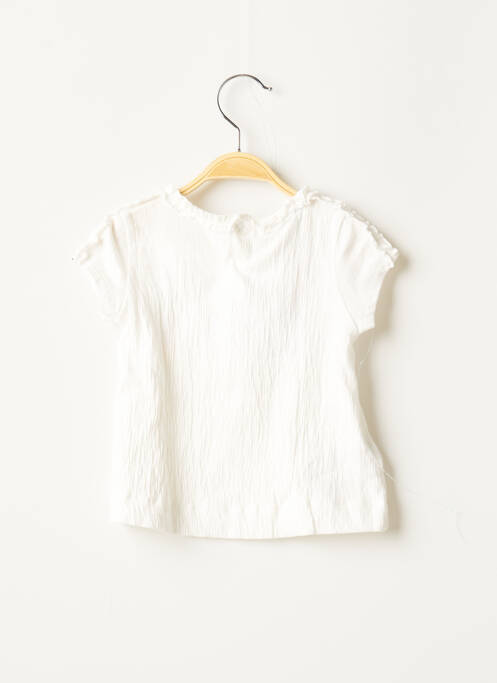 T-shirt blanc MAYORAL pour fille