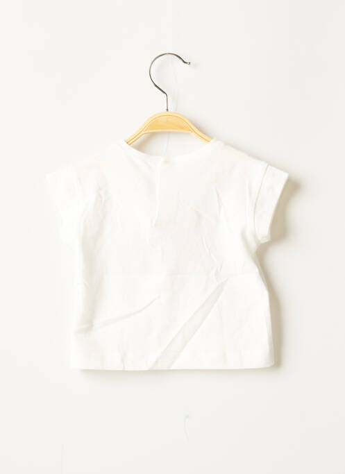 T-shirt blanc MAYORAL pour fille