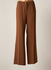 Pantalon large marron AMY&CLO pour femme seconde vue
