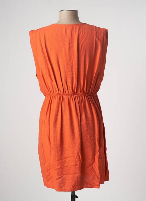 Robe courte orange AN' GE pour femme