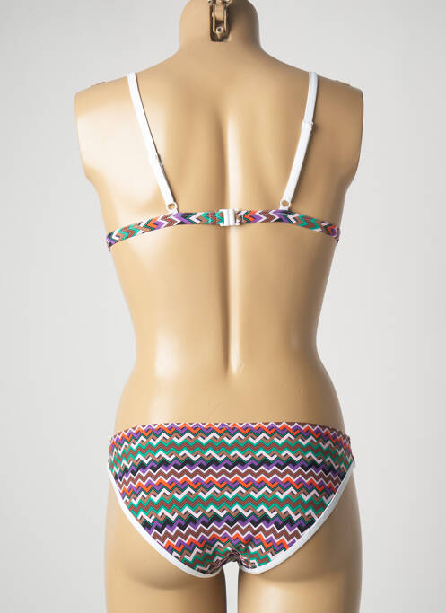 Maillot de bain 2 pièces bleu PASSIONATA pour femme