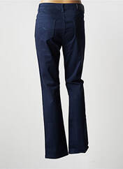 Pantalon droit bleu KY CREATION pour femme seconde vue