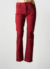 Pantalon slim rouge KY CREATION pour femme seconde vue