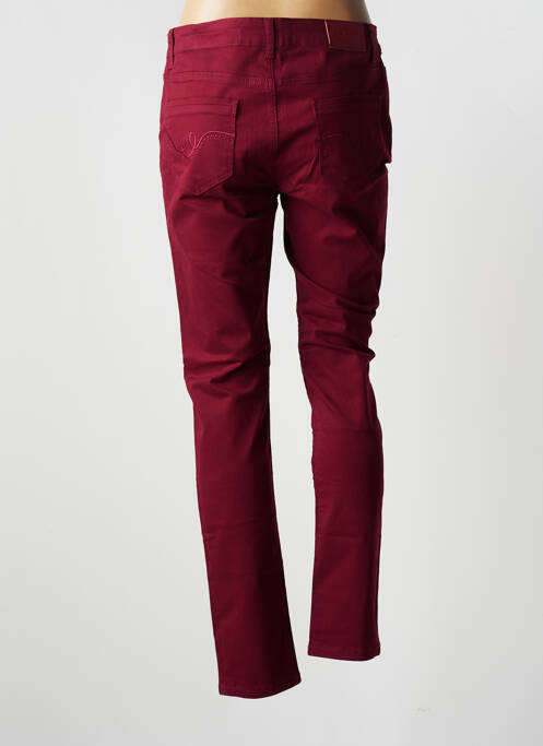 Pantalon slim violet KY CREATION pour femme