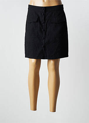 Jupe courte poches noir MAJOLICA femme
