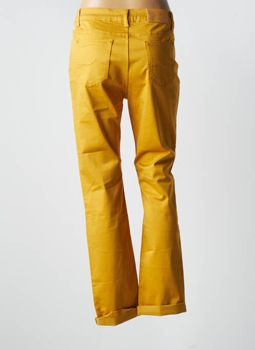 Pantalon slim jaune KY CREATION pour femme