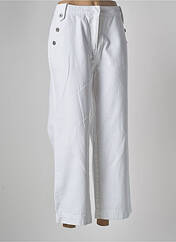 Jeans coupe large blanc MOUSQUETON pour femme seconde vue