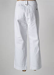Jeans coupe large blanc MOUSQUETON pour femme seconde vue