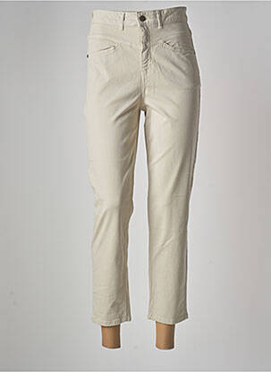 Pantalon 7/8 beige BLUTSGESCHWISTER pour femme