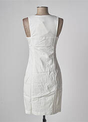 Robe courte blanc SKUNKFUNK pour femme seconde vue