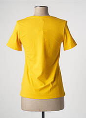 T-shirt jaune BLUTSGESCHWISTER pour femme seconde vue