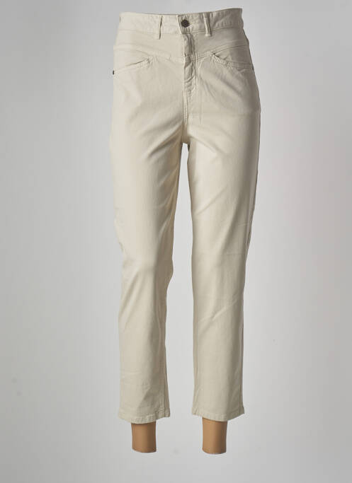 Pantalon 7/8 beige BLUTSGESCHWISTER pour femme