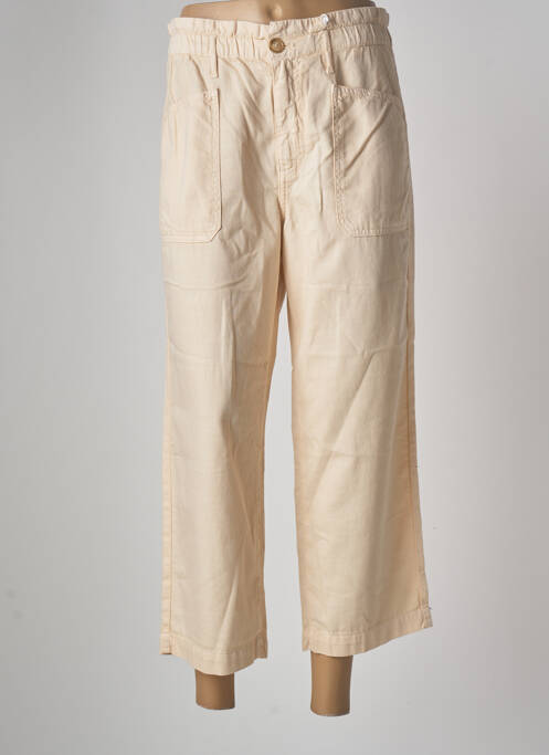 Pantalon 7/8 beige KANOPE pour femme