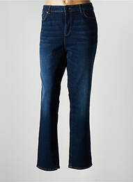 Jeans coupe droite taille haute taille haute bleu WHITE STUFF femme