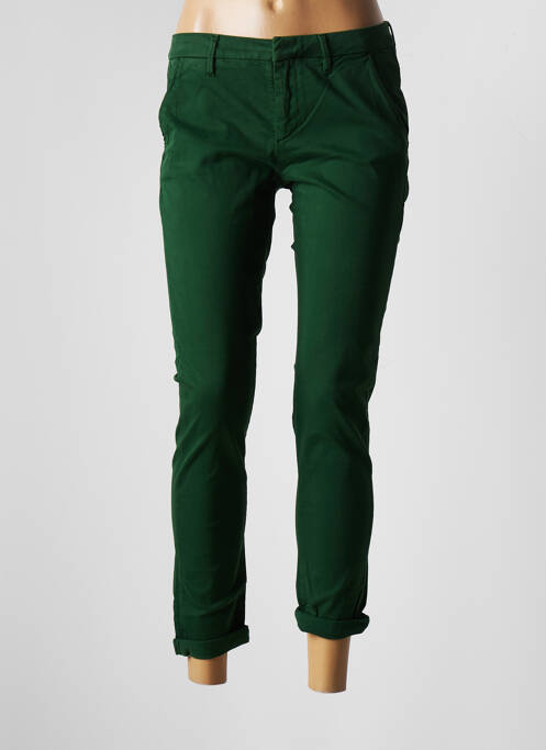 Pantalon chino vert REIKO pour femme
