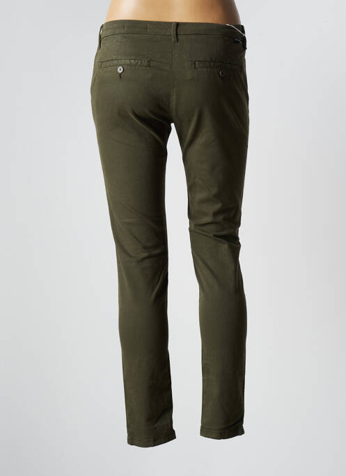 Pantalon chino vert REIKO pour femme