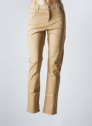 Pantalon slim skinny taille normale beige KANOPE femme