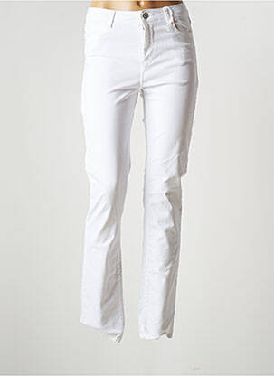 Pantalon slim stretch taille normale blanc KANOPE femme