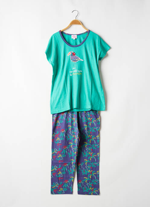 Pyjama manches courtes violet ROSE POMME femme