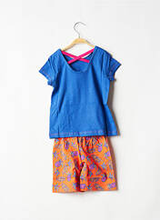 Pyjashort bleu ROSE POMME pour enfant seconde vue