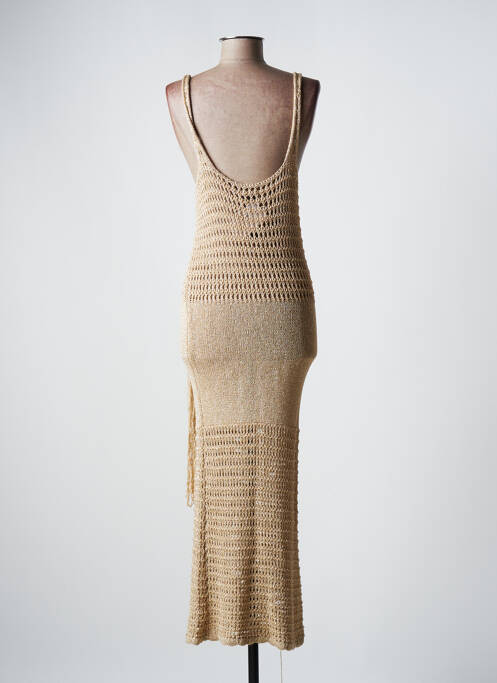 Robe longue beige PHO pour femme