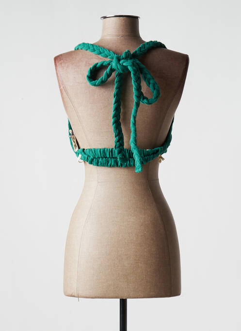 Top vert CHRISTELLE NIMA pour femme