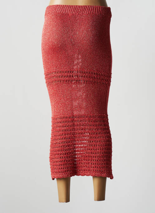 Jupe longue orange PHO pour femme