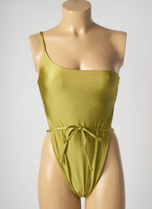 Maillot de bain 1 pièce haut bandeau haut bandeau vert BAIN DE MER SAINT TROPEZ femme