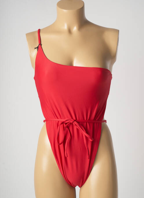 Maillot de bain 1 pièce haut bandeau haut bandeau rouge BAIN DE MER SAINT TROPEZ femme