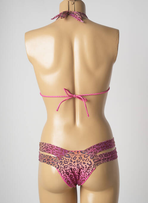 Maillot de bain 2 pièces violet PIN UP pour femme