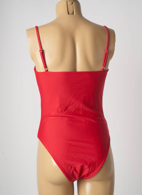 Maillot de bain 1 pièce haut soutien-gorge emboitant haut soutien-gorge emboitant rouge BAIN DE MER SAINT TROPEZ femme