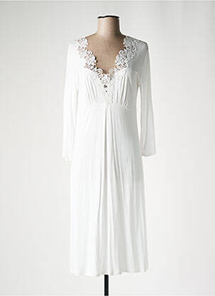 Chemise de nuit blanc COEMI pour femme