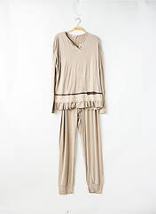 Pyjama beige SWAMI pour femme seconde vue