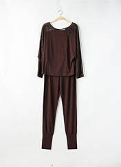 Pyjama marron LINGADORE pour femme seconde vue