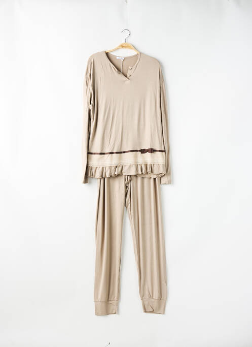 Pyjama beige SWAMI pour femme