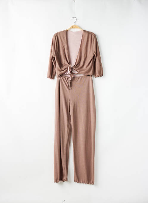 Pyjama marron RUE DU FAUBOURG pour femme