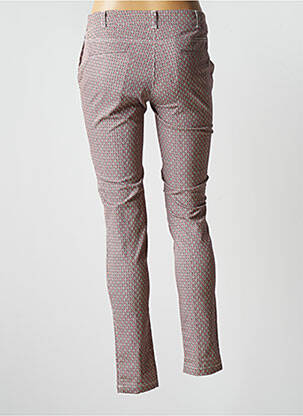 Pantalon slim taille basse taille basse orange AKELA KEY femme